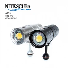 NiteScuba Дайвинг стробоскоп вспышка для видеосъемки P53 5600 к фонарик для rx00 tg5 корпус для камеры для подводной съемки с аксессуары