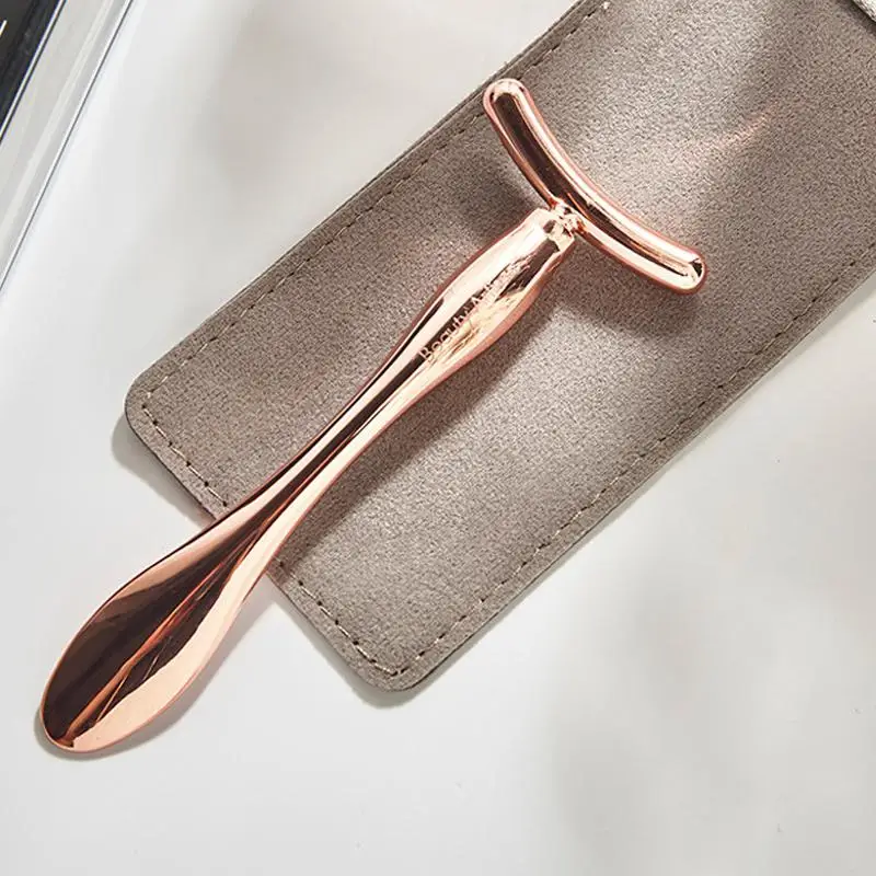 Slimming Face Beauty tool Gold Colour Vibration Facial Beauty Stick