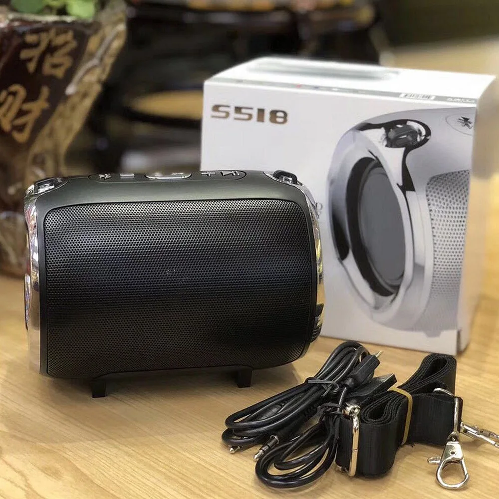 

Portable Outdoor Wireless Mini Column Box Speaker Bluetooth Speaker Support Tf Card Fm Stereo Hi-Fi Boxes For Music