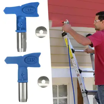 

Blue Series 4 Airbrush Nozzle For Painting Airless Paint Spray G un Tip Powder Coating Portable Paint Sprayers auto repair tool