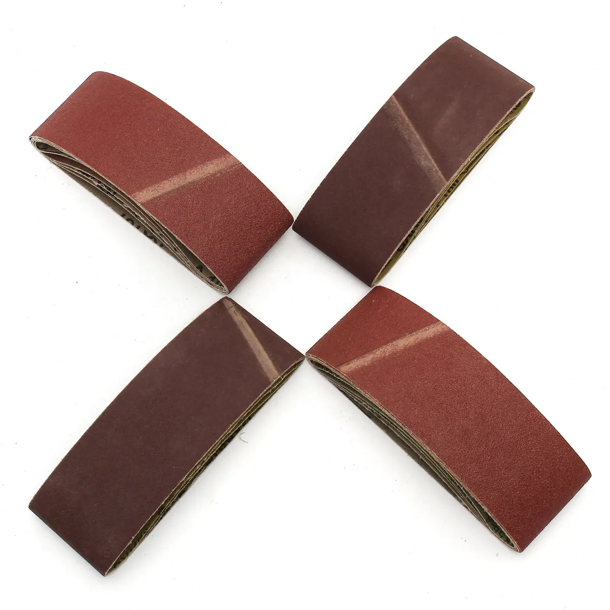 20Pcs 40 400Grits Abrasive Sanding Belts Grinding Sanding Belts Soft