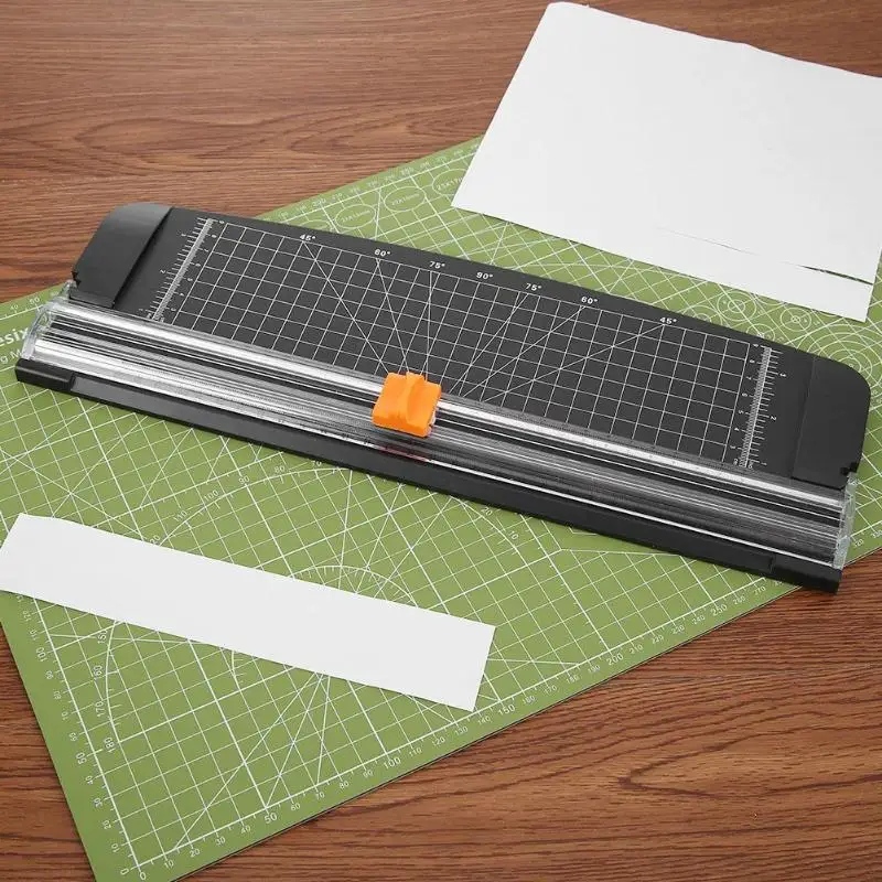 Портативный мини A4 точный триммер для бумаги для скрапбукинга "сделай сам" нож для фотографий нож коврик