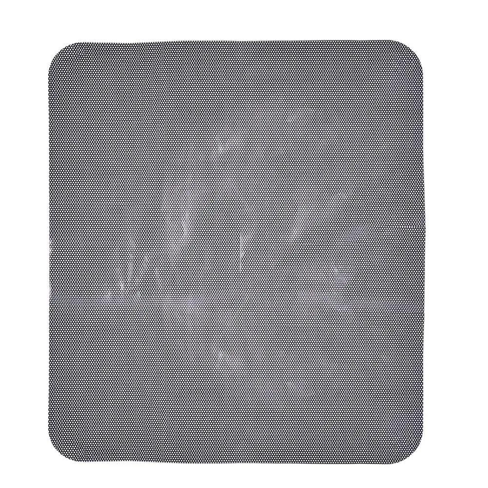 

42x38CM Automobile Pointed Mesh Sun Shading Electrostatic Adsorption Side Window Sunshade Stickers Window Film Black 1 Pair