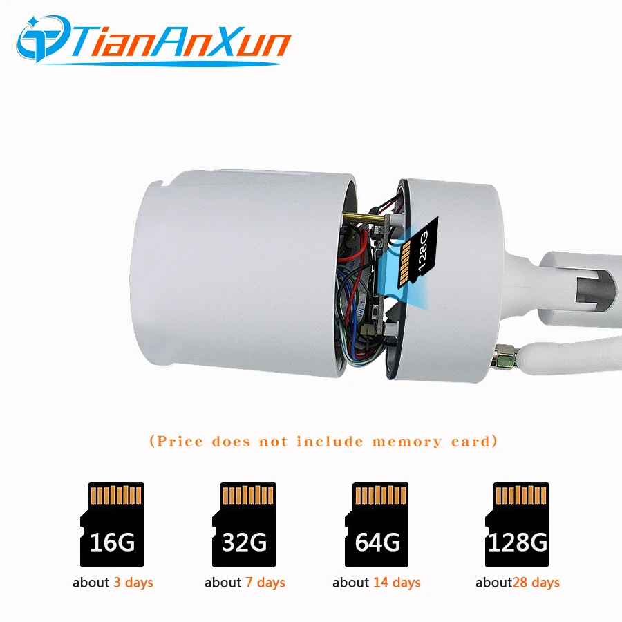  Tiananxun yoosee IP wifi della macchina fotografica 1080P Outdoor Wireless Wi-Fi telecamere 720P cc