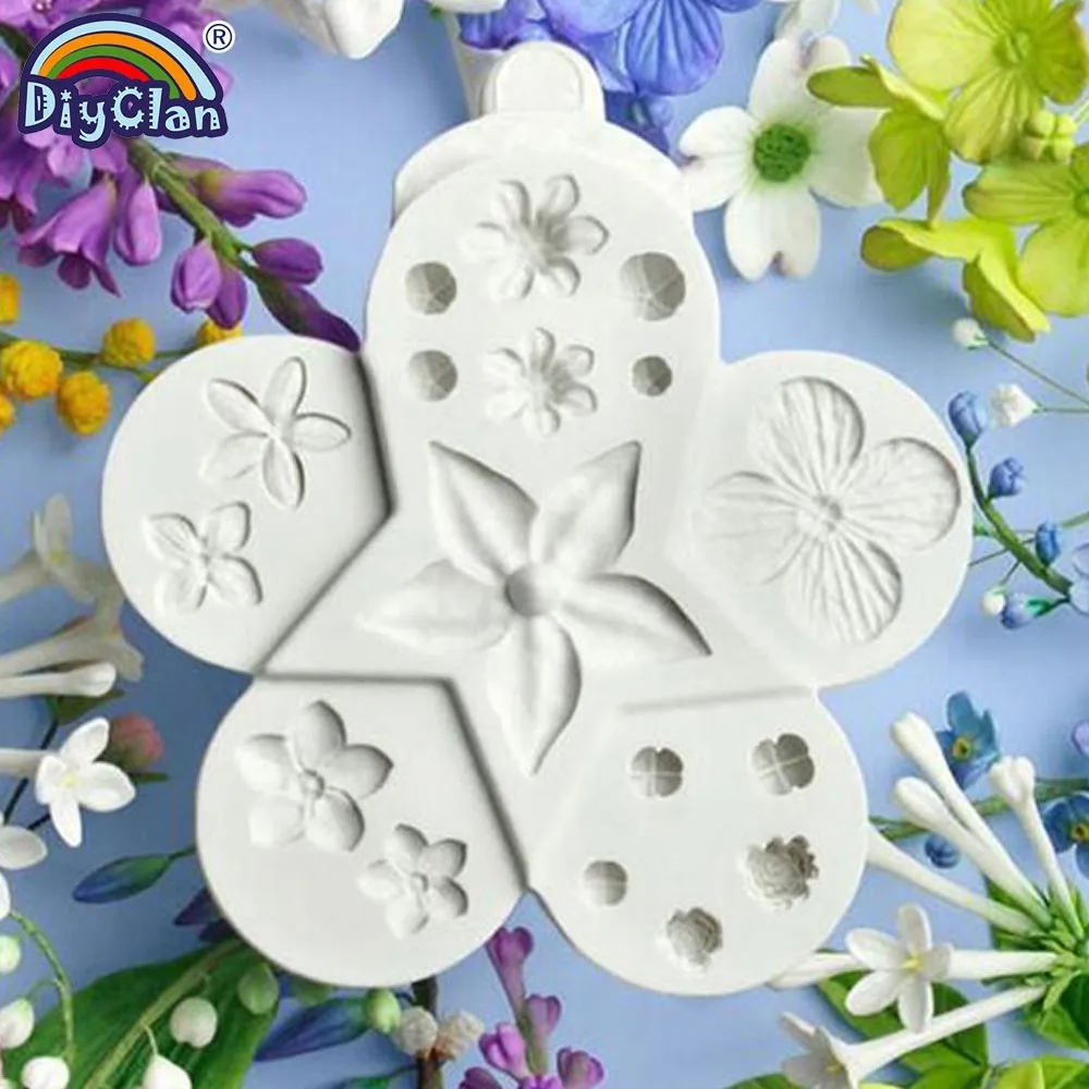 

Flower Leaf Sugarcraft Silicone Mold For Fondant Chocolate Silica Gel Leaf Lines Decoration Cake Decoration Molds Baking Tools
