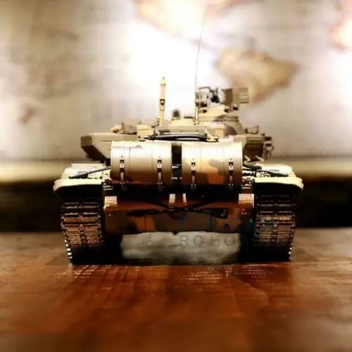 

Henglong 1/16 6.0 Infrared Combat Upgraded Russia T90 RTR RC Tank 3938 W/ 360 Turret Red Eyes TH12986