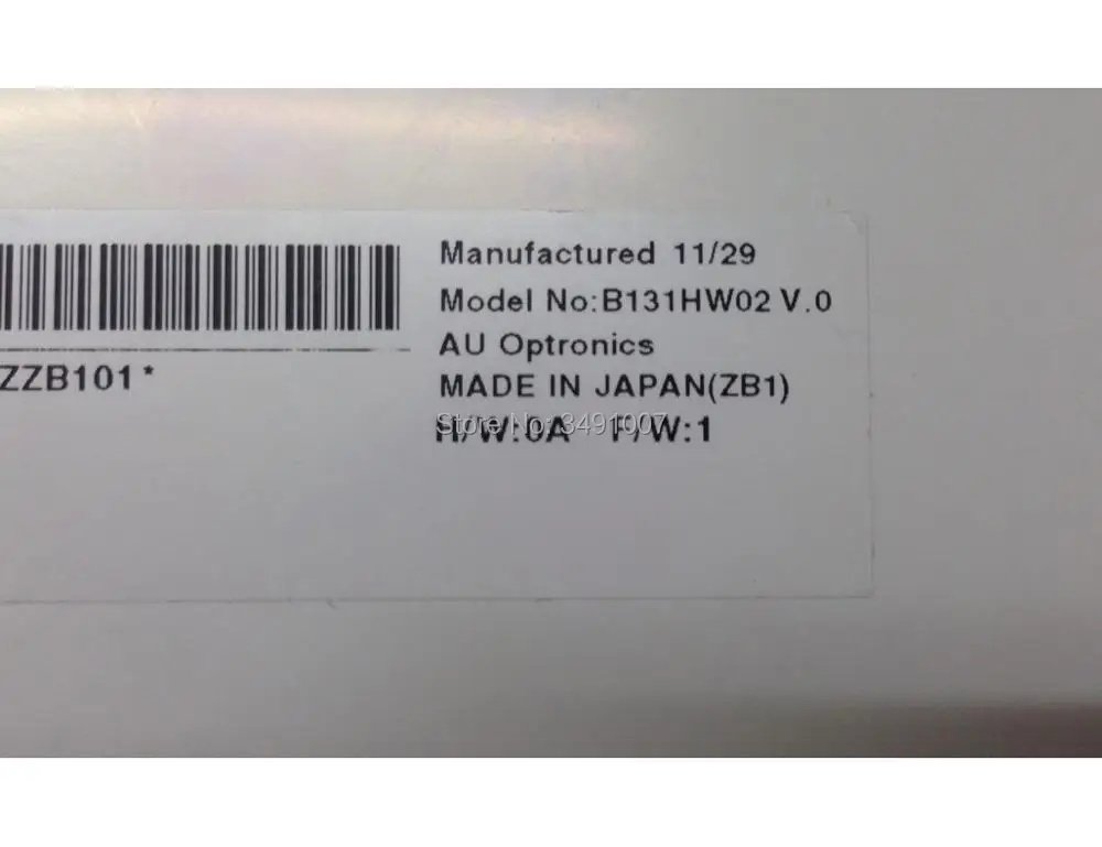Жк экран LALAWIN B131HW02 V.0 подходит для LT131EE11000 SONY светодиодная панель 1920*1080 Full