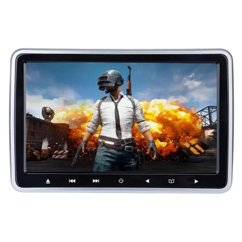 

10.1 Inch LCD Screen Car Headrest DVD Monitor TV Monitor Player USB FM Speaker Auto DVD Video Player 1024x600 Screen Radio