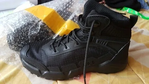 Ultralight Waterproof Men Combat Training Shoes Army Fan Outdoor Hiking Sport Climbing Non-Slip Breathable Desert Tactical Boots