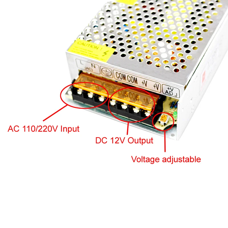 Potencia de conmutación fuente de alimentación de 12 V 15a 180 W 12 V transformador de fuente de alimentación Ac 220 V a 12 V Dc led Fuente De alimentación 12 V Fuente De alimentación Potencia de conmutación fuente de alimentación de 12 V 15a 180 W 12 V transformador de fuente de alimentación Ac 220 V a 12 V Dc led Fuente De alimentación 12 V Fuente De alimentación