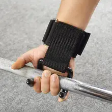 2 шт. крепкий крючок на ремнях перчатки для занятий тяжелой атлетикой фитнес-запястье вспомогательный инструмент Фитнес Спортивные скобки