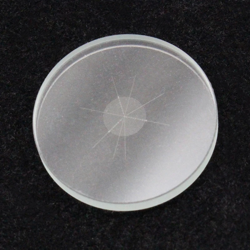 Diameter 16 mm Concentric Circle Ocular Micrometer 1X 2X 4X Reticle Scale Measurement Microscope Eyepiece Micrometer Calibration