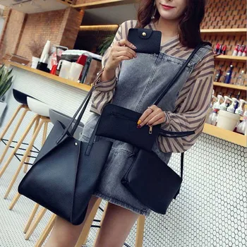 

FGGS Women Handbag Lady Shoulder Bags Tote Purse Messenger Satchel Leather