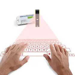 Лазерная клавиатура Bluetooth Беспроводной Виртуальная проекционная клавиатура Портативный для Iphone Android смартфон Ipad планшетного ПК Тетрадь