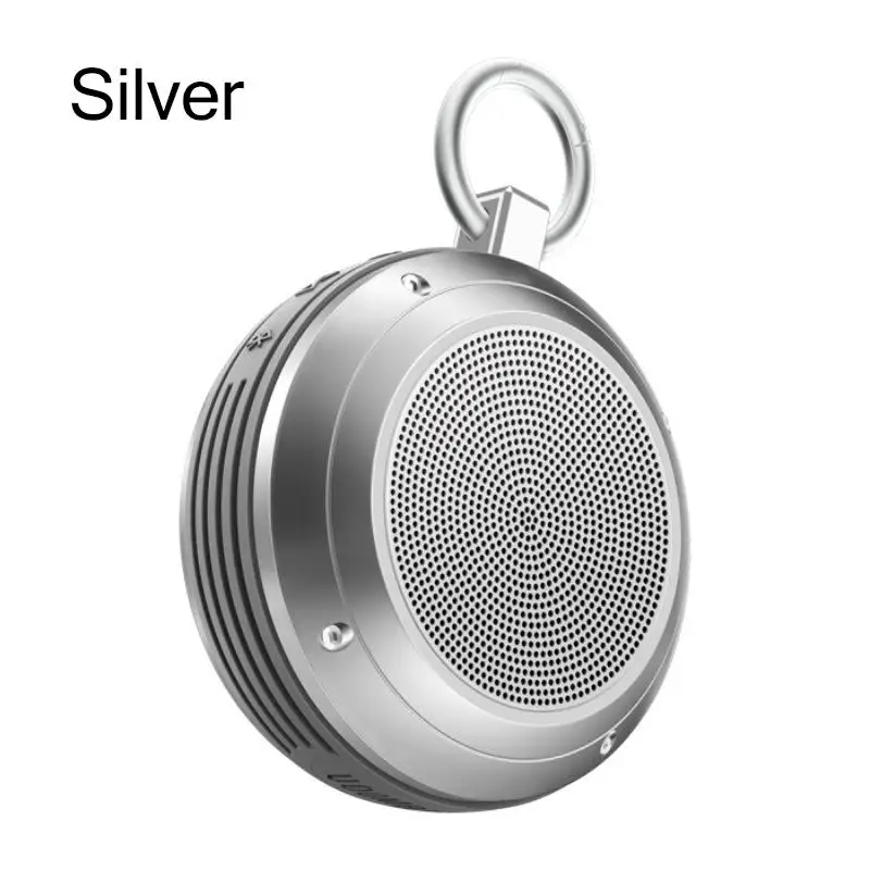 

Wireless Bluetooth Speaker Portable Outdoor IPX5 Waterproof Anti-fall FM Radio LED Alarm Clock Audio Player