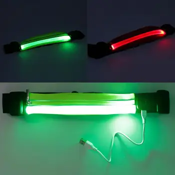 

LED Sports Bag Night Running Waist Bag Pocket Jogging Portable Waterproof Cycling Bum Bag Outdoor Phone Belt Pack