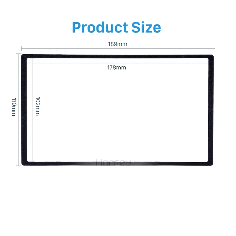 Harfey 2 Din 178*102 мм Универсальная автомобильная радиосвязь для HONDA Accord Civic CR-V H-RV Odssey Prelude CD обшивка и установка панели