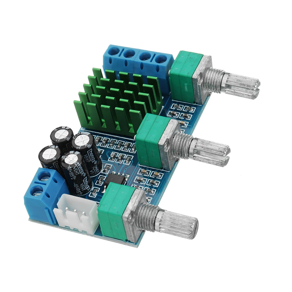 

NEW DC 12V To 24V 2X80W XH-M567 Dual Channel Digital Amplifier Board Module