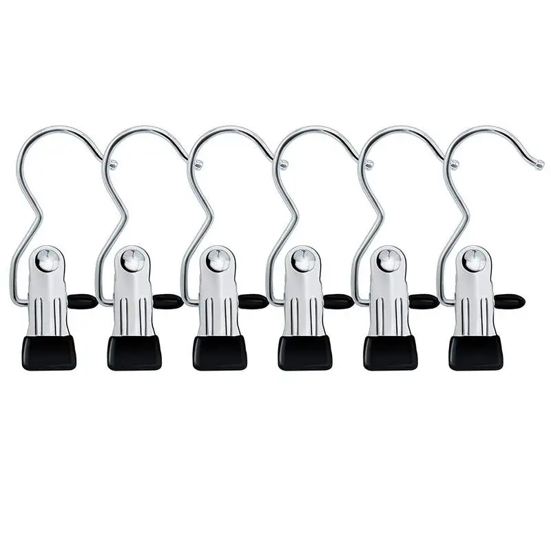 

60 Metal Coat hangers Single Clip scarf belt glove Shoe Garment Clothes Hanger