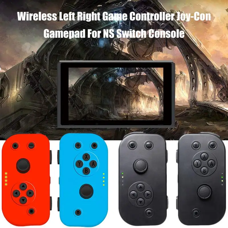 

Wireless Bluetooth Controller Gamepad For NS Switch Ergonomic Design Console Joy-Con Gamepad For Nintendo Switch