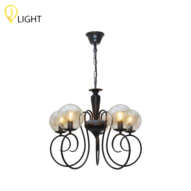 BUG Люстра J-LIGHT Balu 1279/5 черный | Лампы и освещение