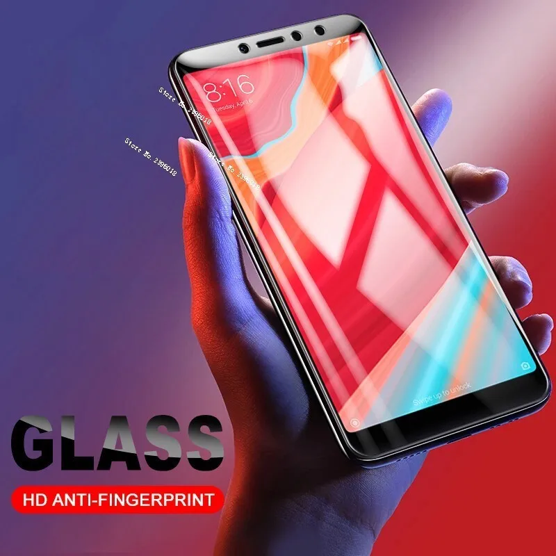 

Tempered Glass For Xiaomi Redmi 6 Pro 6 6A 7 GO Screen Protector Protective Glass on the For Redmi 5 Plus Note 6 7 5A Film Cover