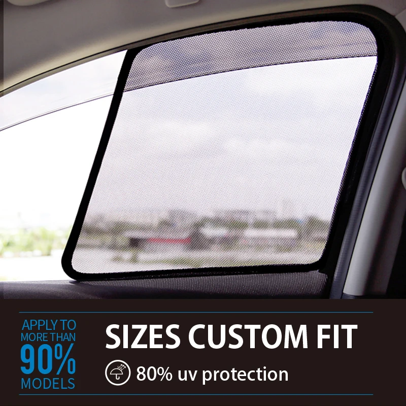 Для FORD Escort/Focus Hatchback/Фокус Седан/Mondeo/Edge/автомобиль специальный Шторы черный автомобиля боковой окно зонтики сетки тени слепой