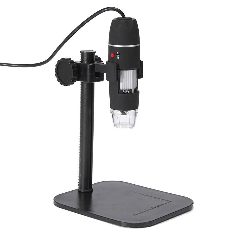

DANIU 5MP 8 LED USB Digital Camera Microscope Magnifier Lift Stand 1X-500X 5V DC Video