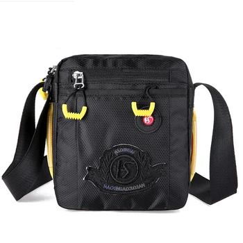 

High Quality Men Sling Cross Body Messenger Bags Pouch Military Flap Fashion Trend Travel Male Casual Nylon One Shoulder Bag