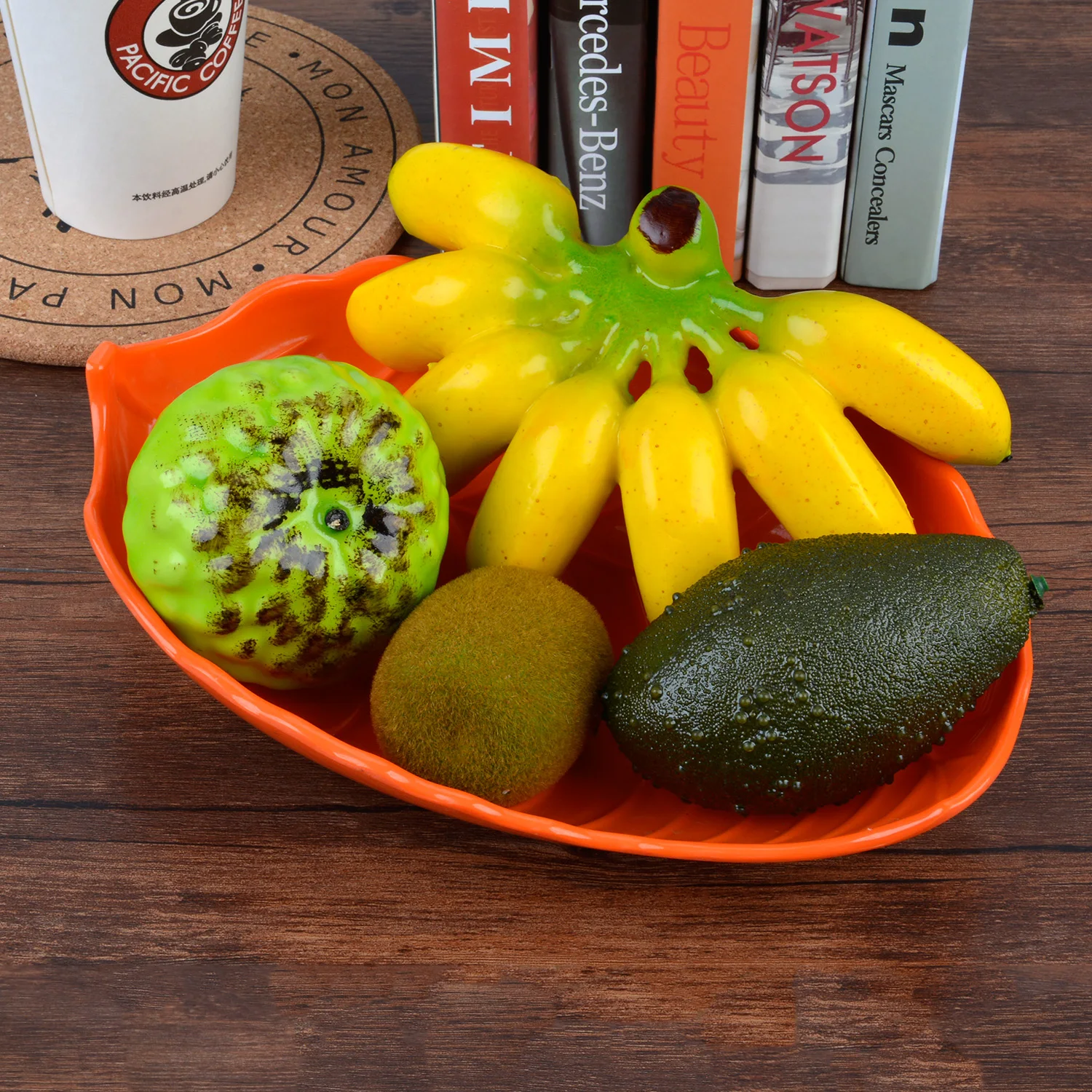 Artificial Banana Plastic Fruit Avocado kiwi guava Home Decoration