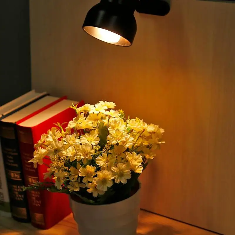  360 Degrees Rotation Turtle Lizard Fish Reptile Heat Lamps Base Clip Clamp Holder Habitat Lighting  - 32955827907