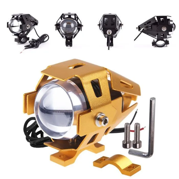 

Transformers Headlight 30W Laser Motorcycle Modified Lamp High Power LED Fog Lamp with Strobe
