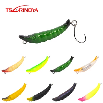 

TSURINOYA DW54 35mm 2.4g Sinking Pencil Fishing Lure Insect Bait Hard Lure Worm Artificial Bait Trout