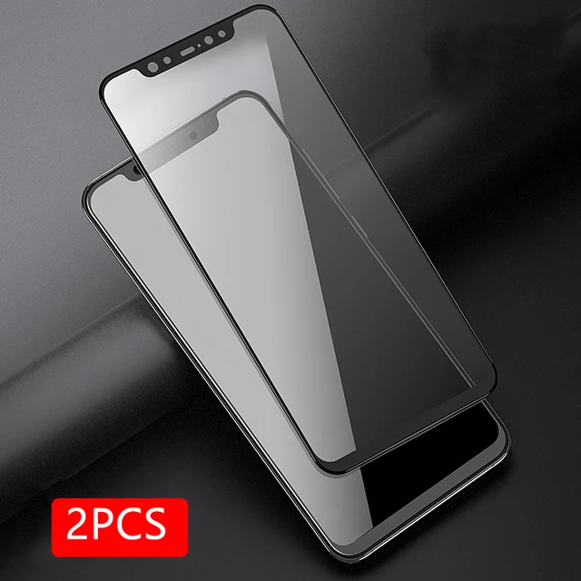2 шт 3D полное закаленное стекло для Xiaomi Redmi Note 6 Pro Полное покрытие 9H Защитная