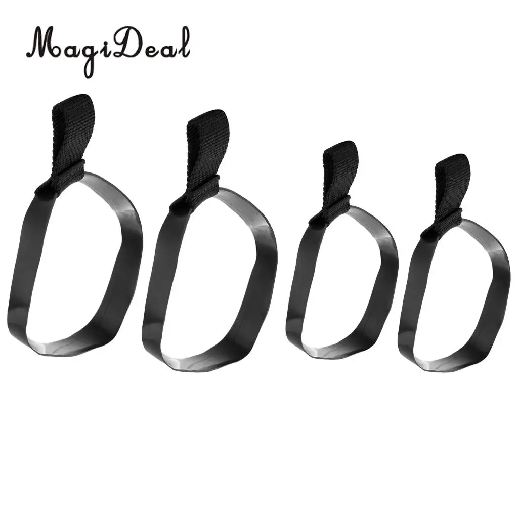 4Pcs/Set Replacement Scuba Diving Stretch Rubber Hose Retainer Band for