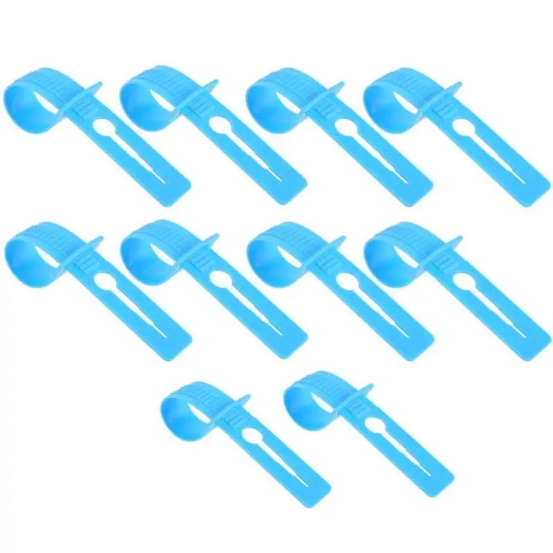 

10pcs/set Anti Slip Fixed Buckle Drying Rack Clothes Hanger Hook Organizer
