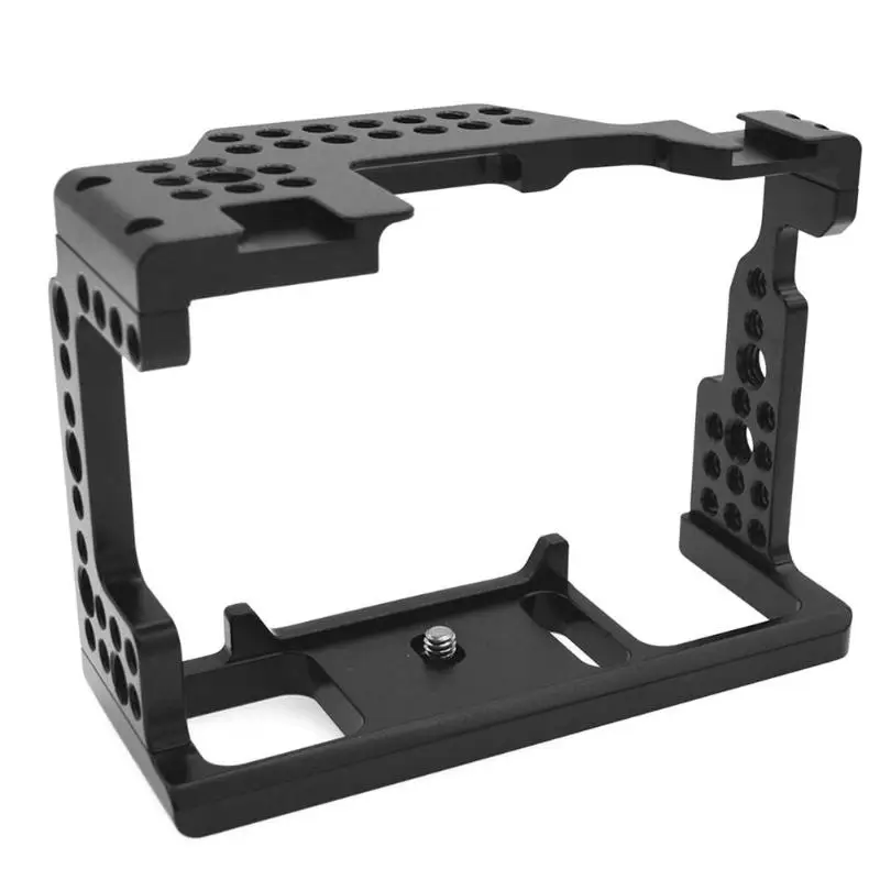 

Aluminum Camera Cage with Standard Cold Shoe Quick Release Extension Kit For Sony A7II /A7III /A7RII /A7RIII Camera