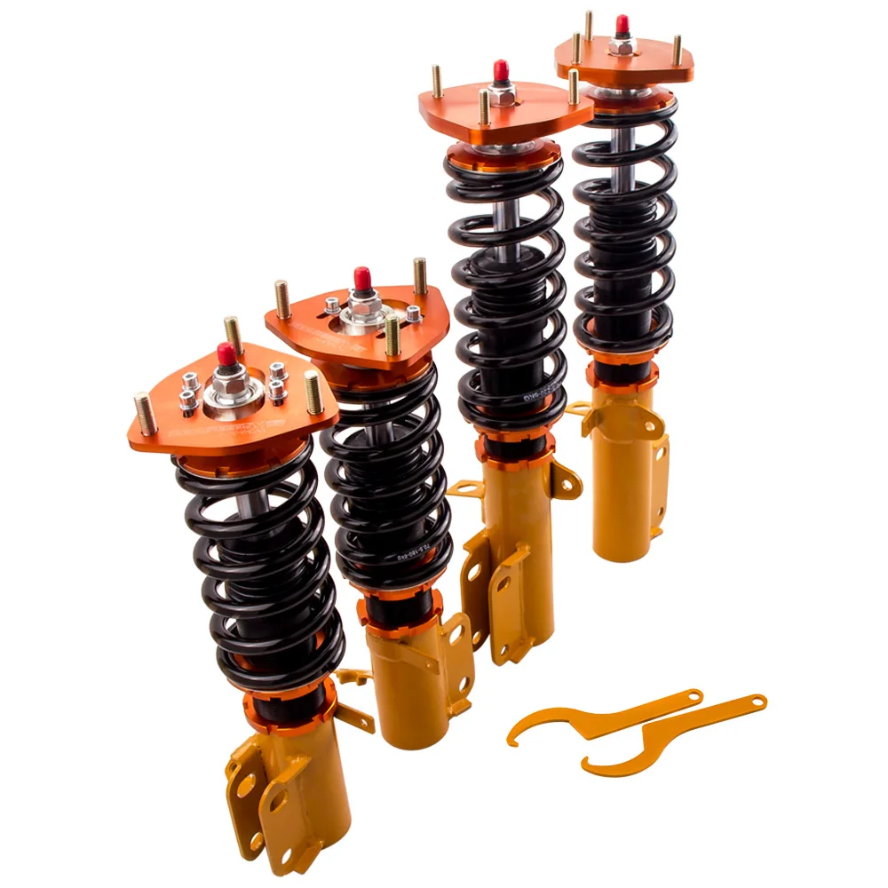 2 Rear Coil-Over Shocks Springs Honda ATV TRX450 Foreman 450 4x4