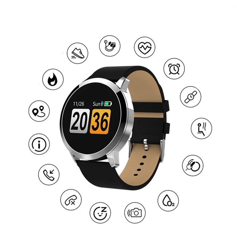 oled smart fit watch
