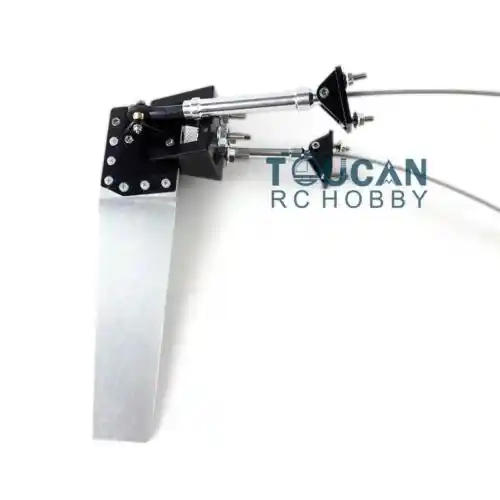 rc boat rudder assembly