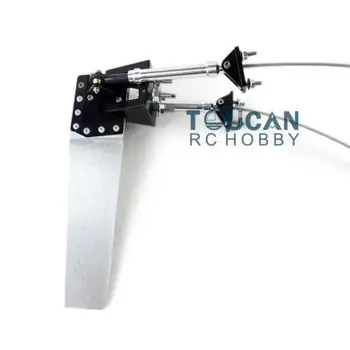 

DT 155mm Rudder Assembly for Electric E51 Gasoline G30E Race RC Boats Spare Part TH02733