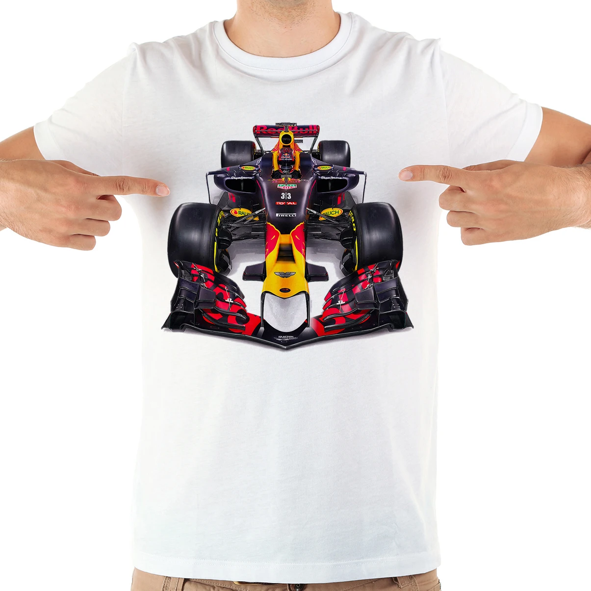 

Max Verstappen F1 car artistic t shirt homme summer new white casual tshirt Short Sleeve Plus Size T-shirt men