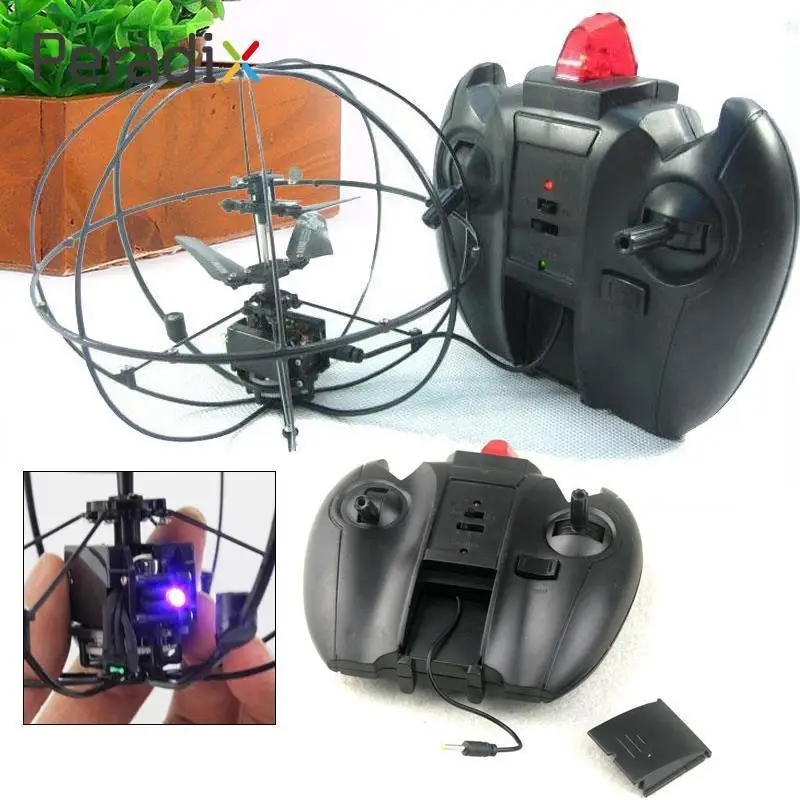 2018 New Happy Cow Children Toy 777-310 RC Helicopter UFO Infrared Remote Control 2CH Flying Ball Remote Control Electric Toys