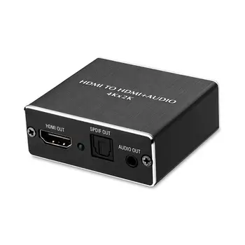 

Hot TTKK Hdmi audio extractor HDMI to HDMI and Optical TOSLINK SPDIF + 3.5mm Stereo Audio Extractor Converter HDMI Audio Stere