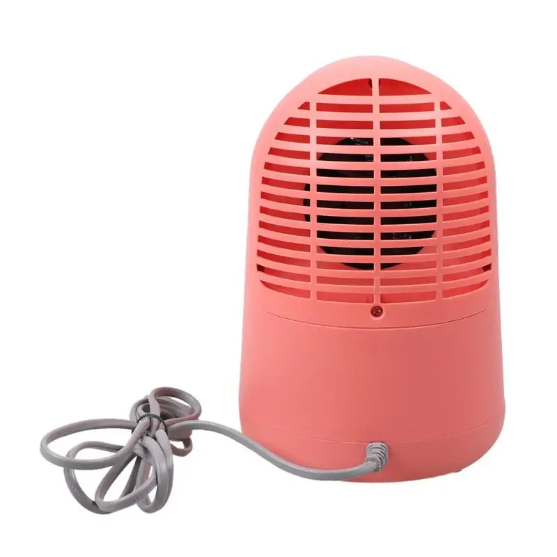 

600W portable mini heater fan heater electric desktop radiator home bathroom office winter pink heater