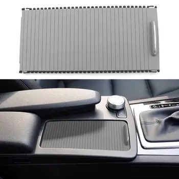 

VODOOL Car Center Console Cup Holder Roller Blinds Cover Sliding Shutters For Mercedes Benz C Class W204 S204 E Class W212 S212