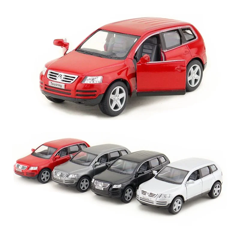 

KINSMART DieCast Metal Model/1:38 Scale/2003 Volkswagen Touareg SUV Sport/Toy Car for children's gift/Educational Collection