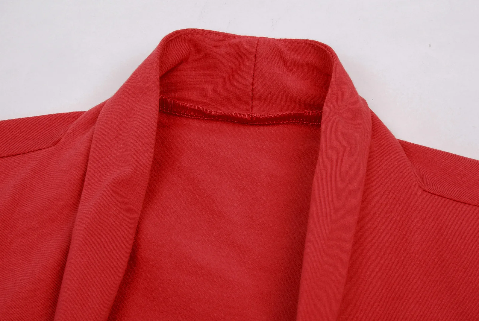 

Belle Poque Summer Short Sleeve Pleated Sides Cotton Shrug Bolero Cardigan