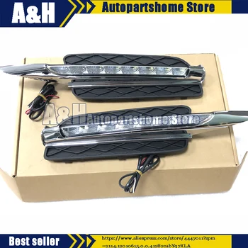

New A Pair Daytime Light LED DRL For BMW X5 E70 2007-2009 High Quality