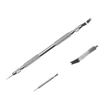 

Aluminum Alloy Watch Repair Tool Spring Bar Connecting Pin Remover Dual Head Watch Strap Band Repair Tools